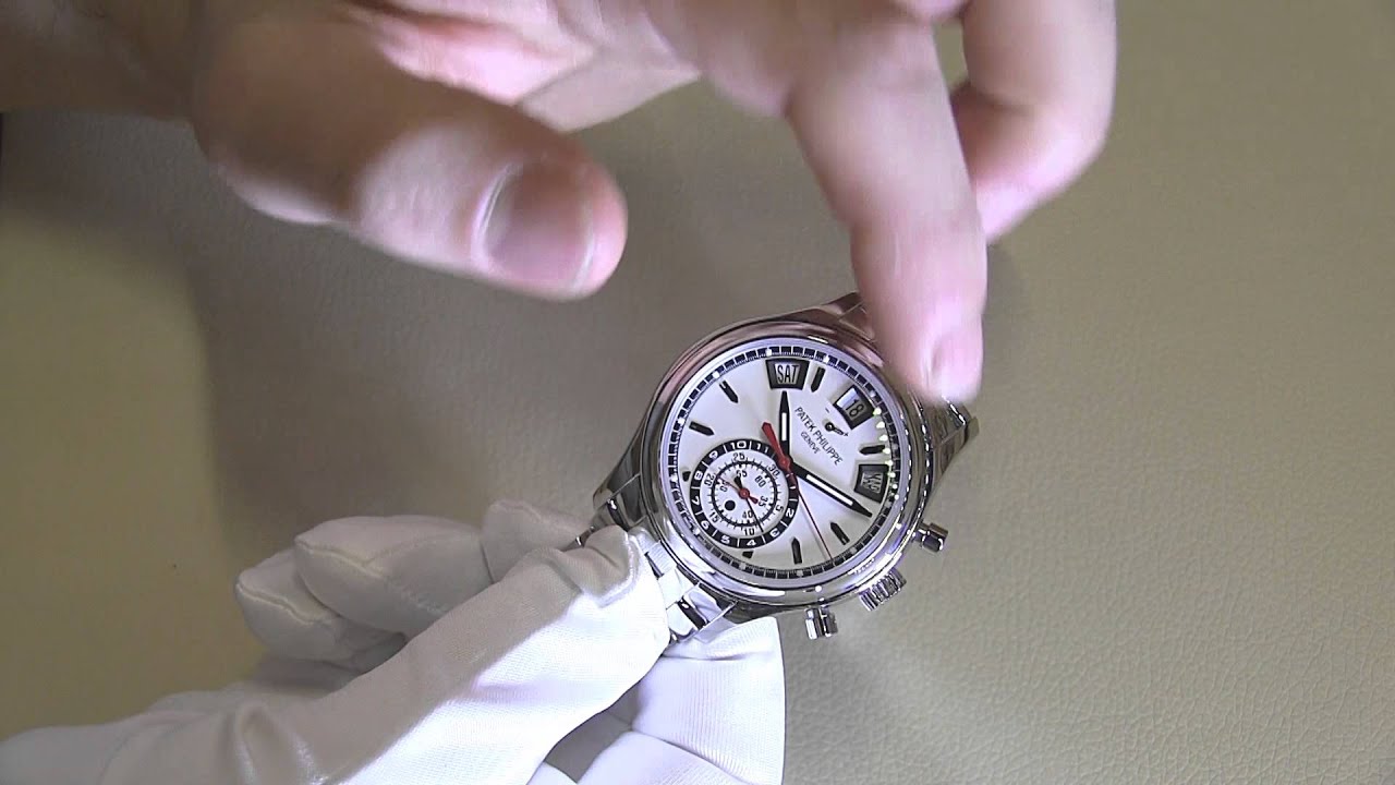 Patek Philippe 5960 (5960/1A) Annual Calendar Chronograph Watch Hands-On | aBlogtoWatch