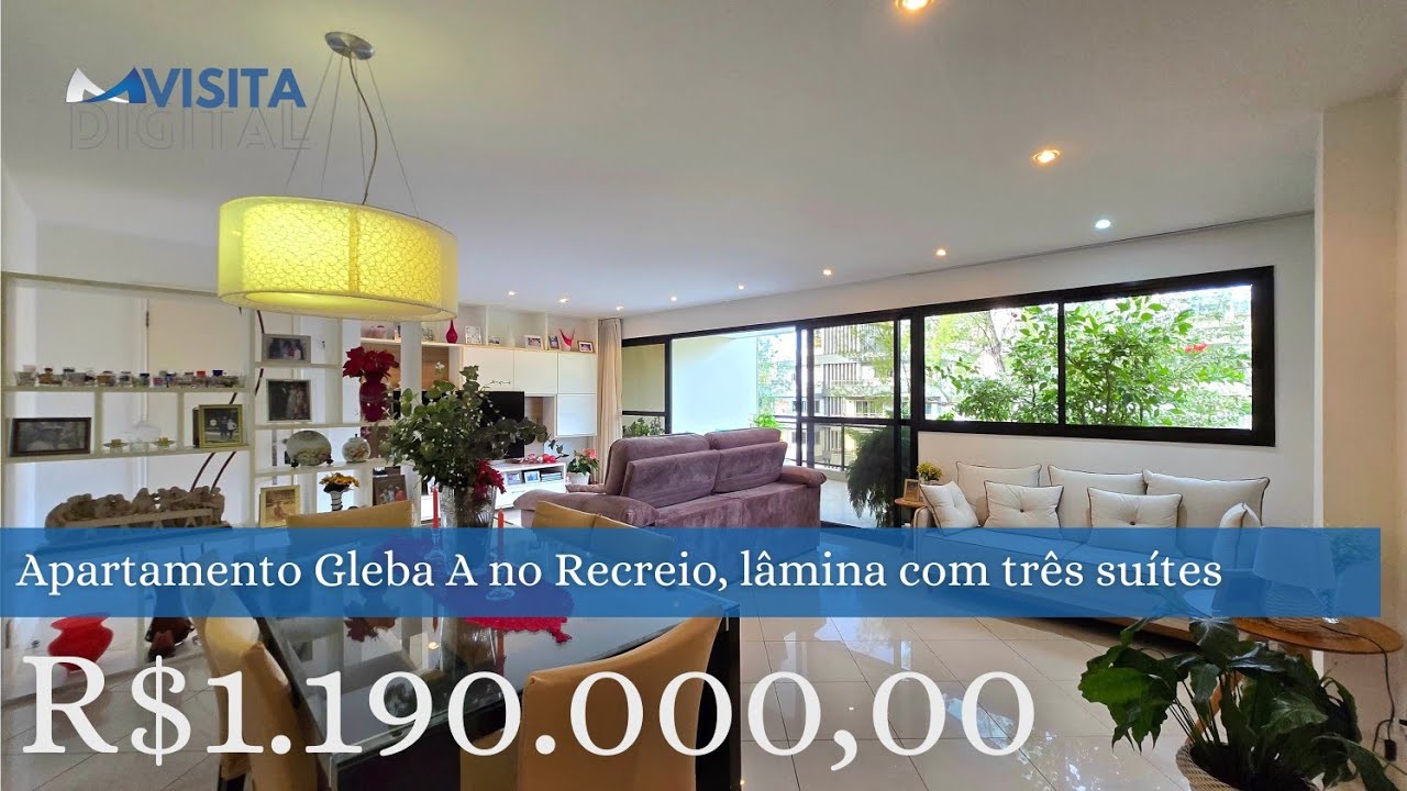 Lindo apartamento lâmina no Recreio gleba A - RICARDO MARTINS CORRETOR RJ.