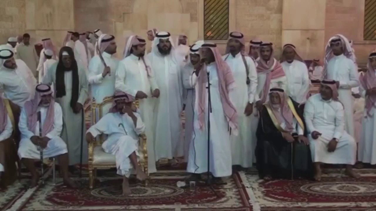 حفلة قريش _ رجز استقبال قبيلة قريش للقبيلة فهم ( قاعة الرمال )