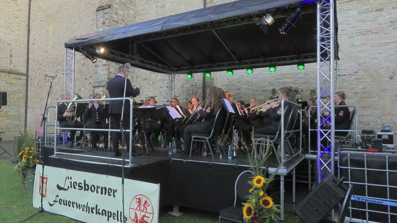 Abschied der Slawin - arr. Gerhard Baumann - Jahreskonzert FWK Liesborn - Klang im Kreuzgang