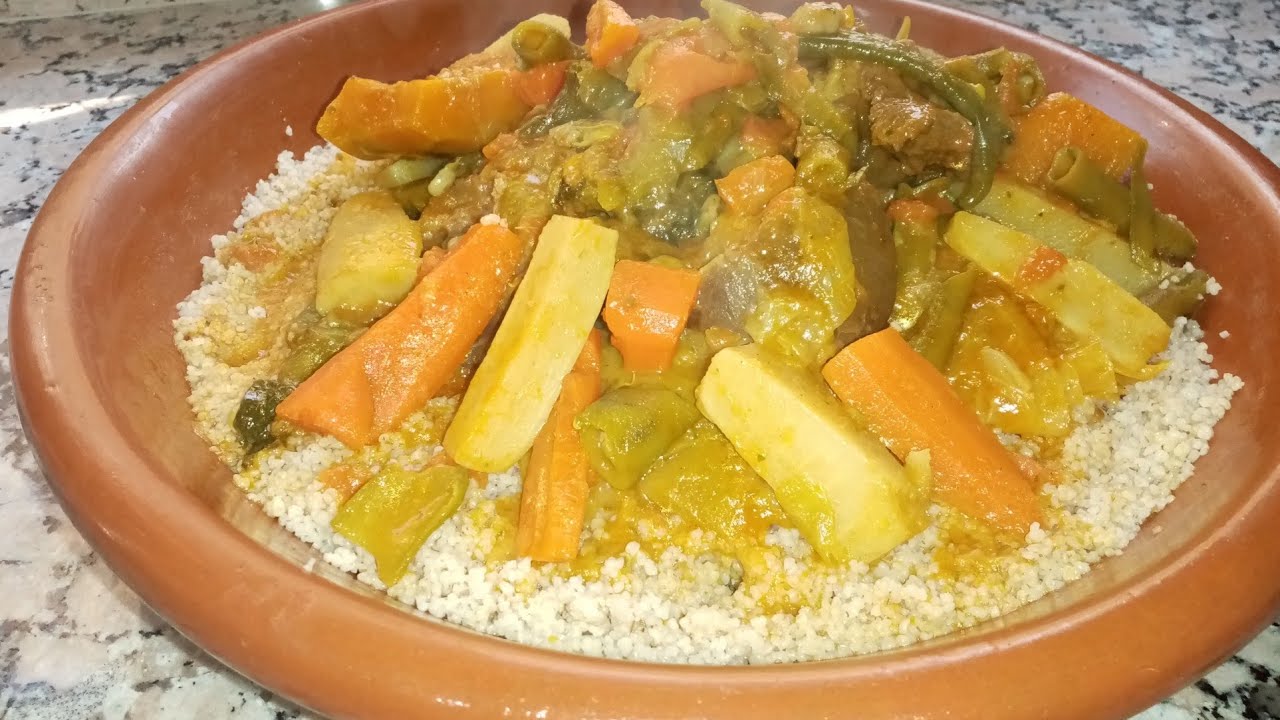 كصعة واش من كصعة كسكسو ديال البلبولة بلحم الراس وتعليكا روعة