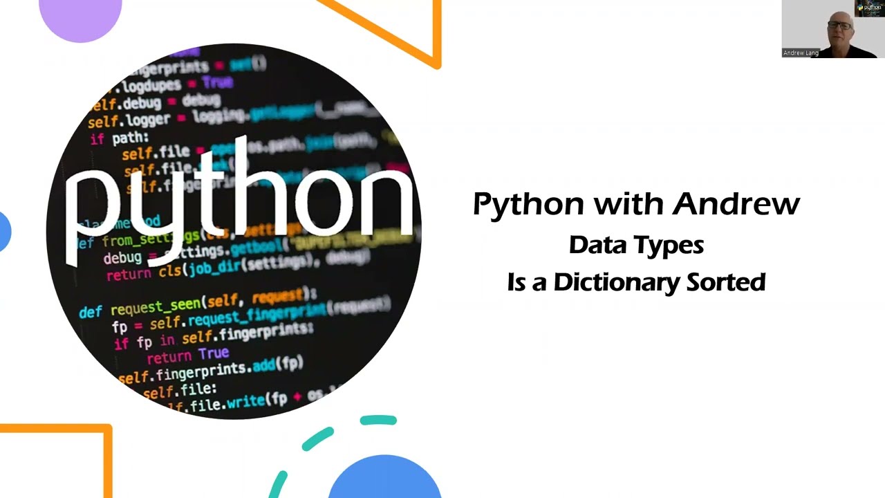 Python -  Is a Dictionary sorted?