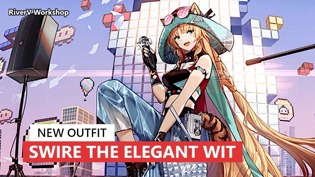 Swire the Elegant Wit New Skin | Arknights/明日方舟 琳琅スワイヤーの新しいコーデ