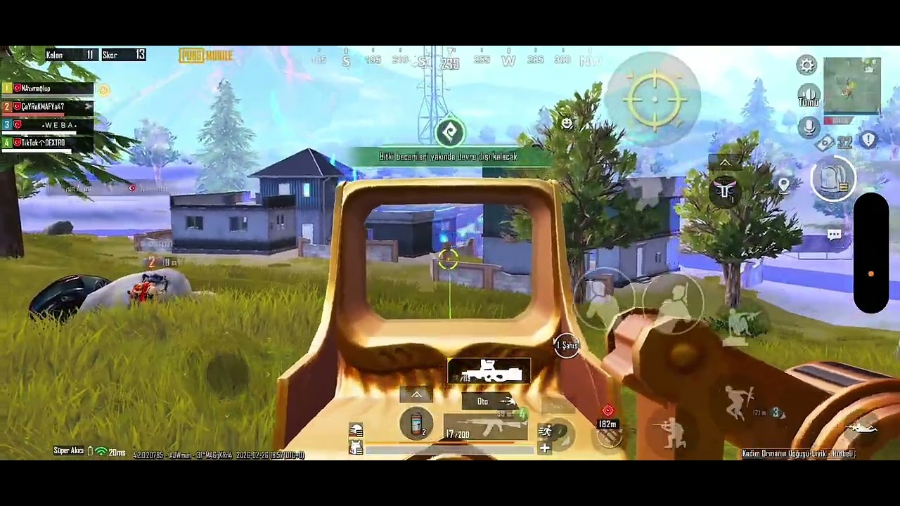 TAKIMLA FENA OYNADIK!#pubgmobile 
