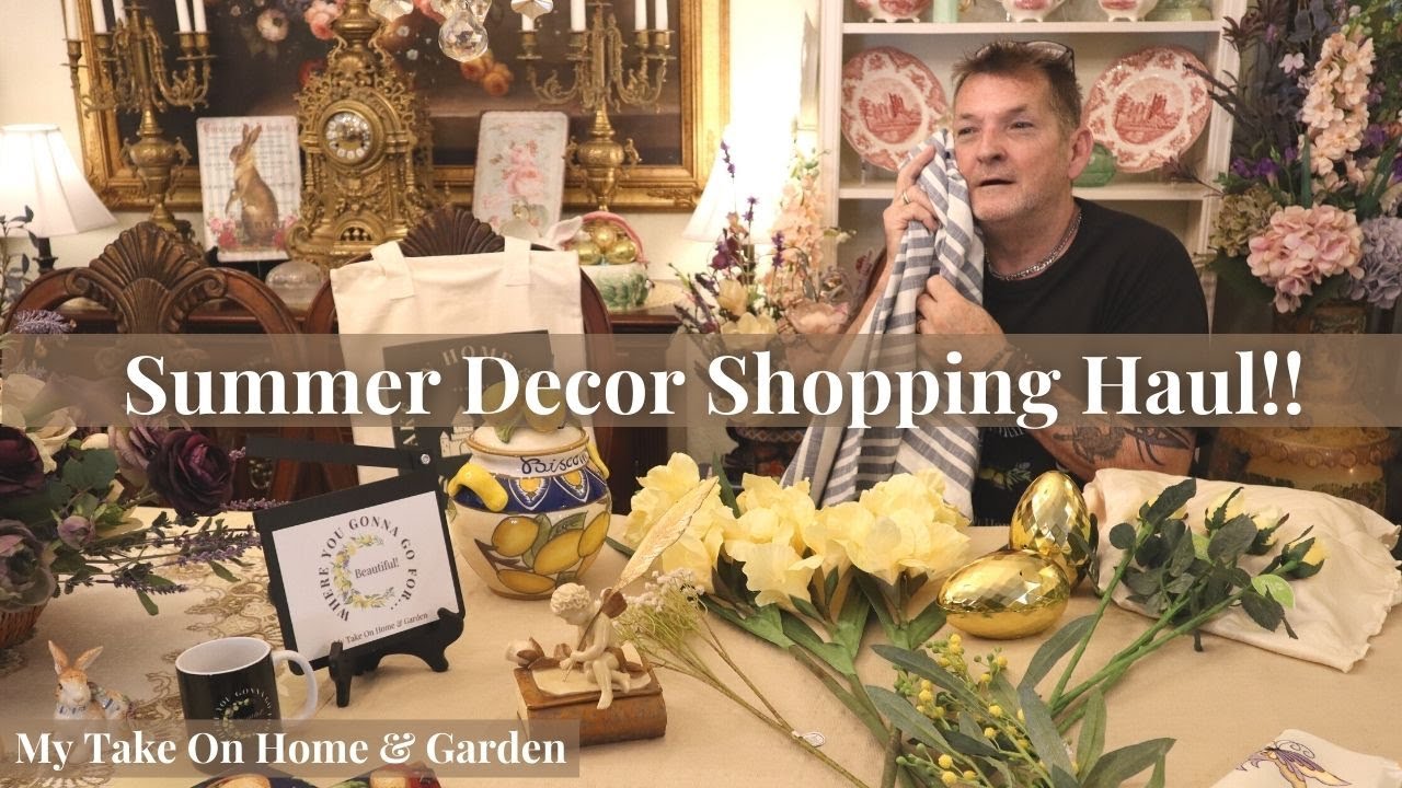 Summer 2022 Decor Shopping Haul!!!