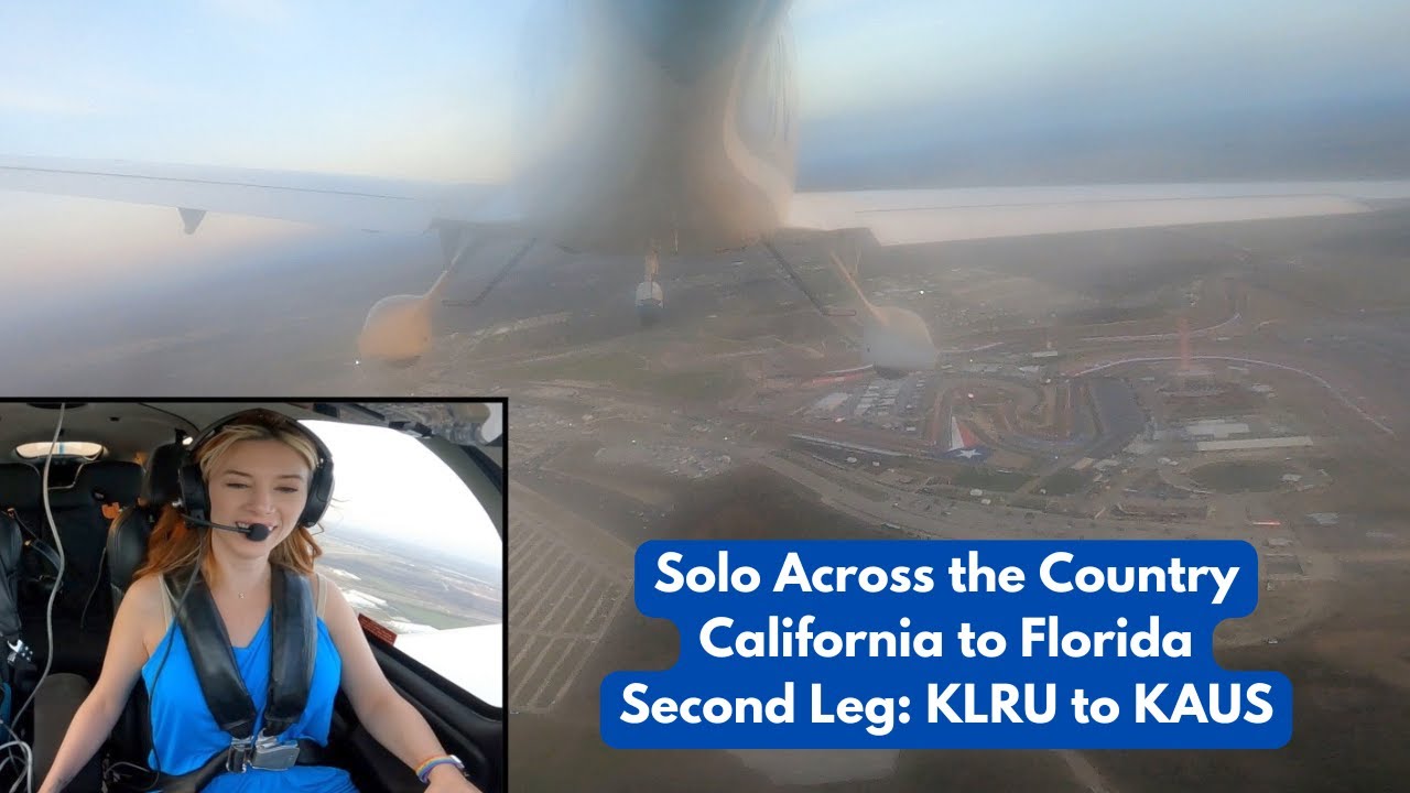 Solo Across the Country | California to Florida | Second Leg: KLRU to KAUS