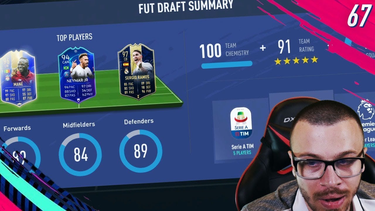 FIFA 19 TOTS MANE Е УНИКАТ! НОВ TOTS ДРАФТ с 191 РЕЙТНАТ ОТБОР!