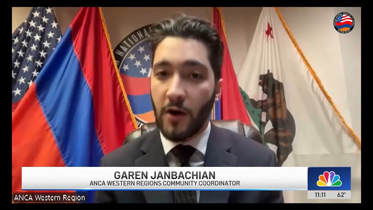 Региональное отделение ANCA в Западном регионе побеседовало с NBC, осуждая антиармянские нападки ...