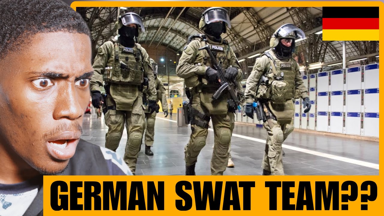 American Reacts to The Best German Police || Bundespolizei | 50 Jahre GSG9