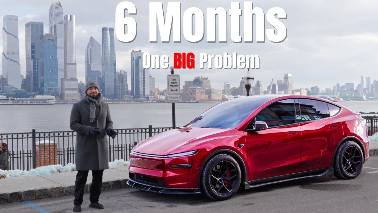 Обзор Tesla Model Y Juniper Premium 2026 года за 6 месяцев: плюсы, минусы и главная проблема Tesla.