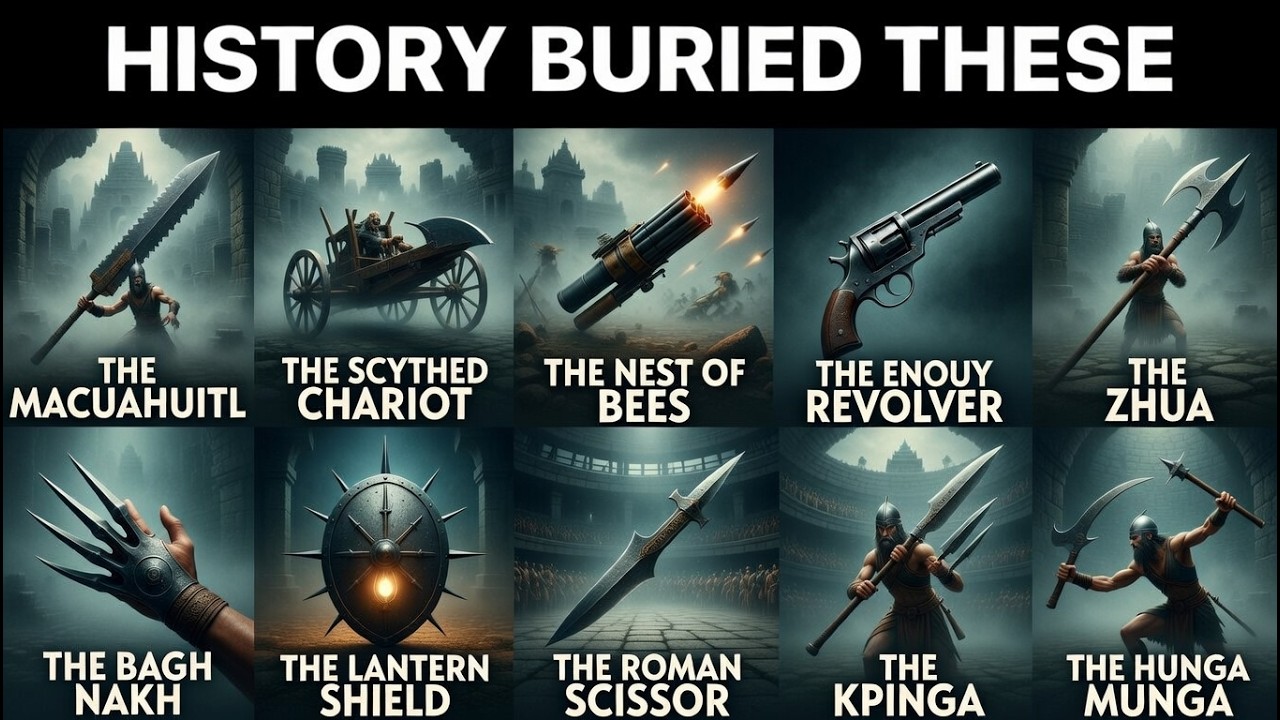 10 Ancient Weapons So Deadly History Chose to Forget Them