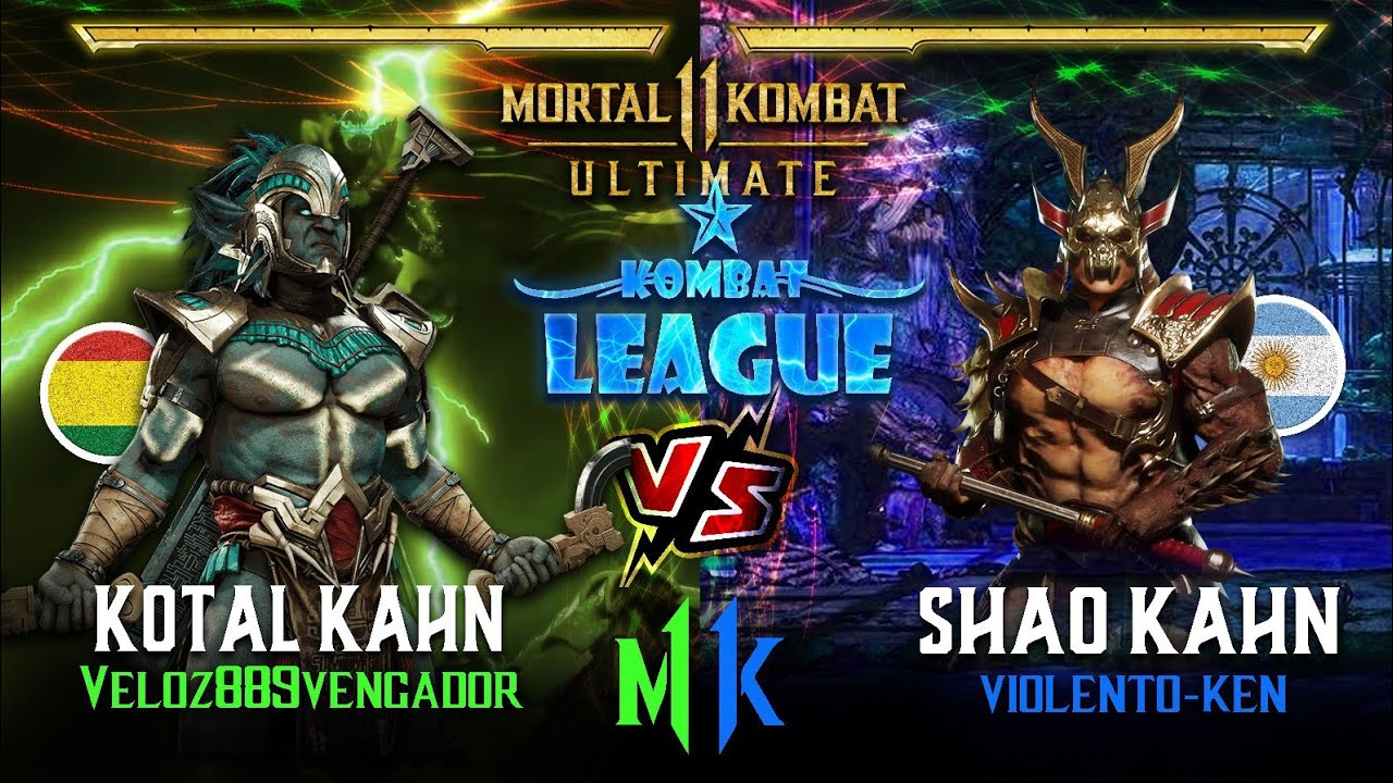 LibraStone Vs veloz889vengador - Argentina Vs Bolivia - Kombat League MK11 - Feat Chopaso
