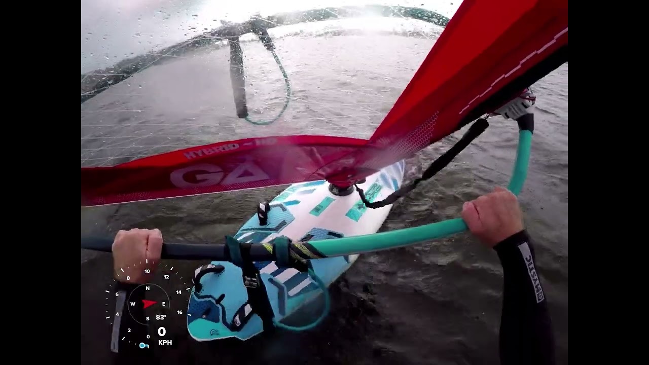First time out with my new board, Tabou Rocket 123+