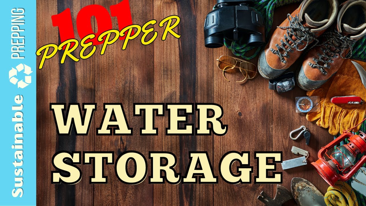 BEST Water Storage for Beginners | Prepper 101