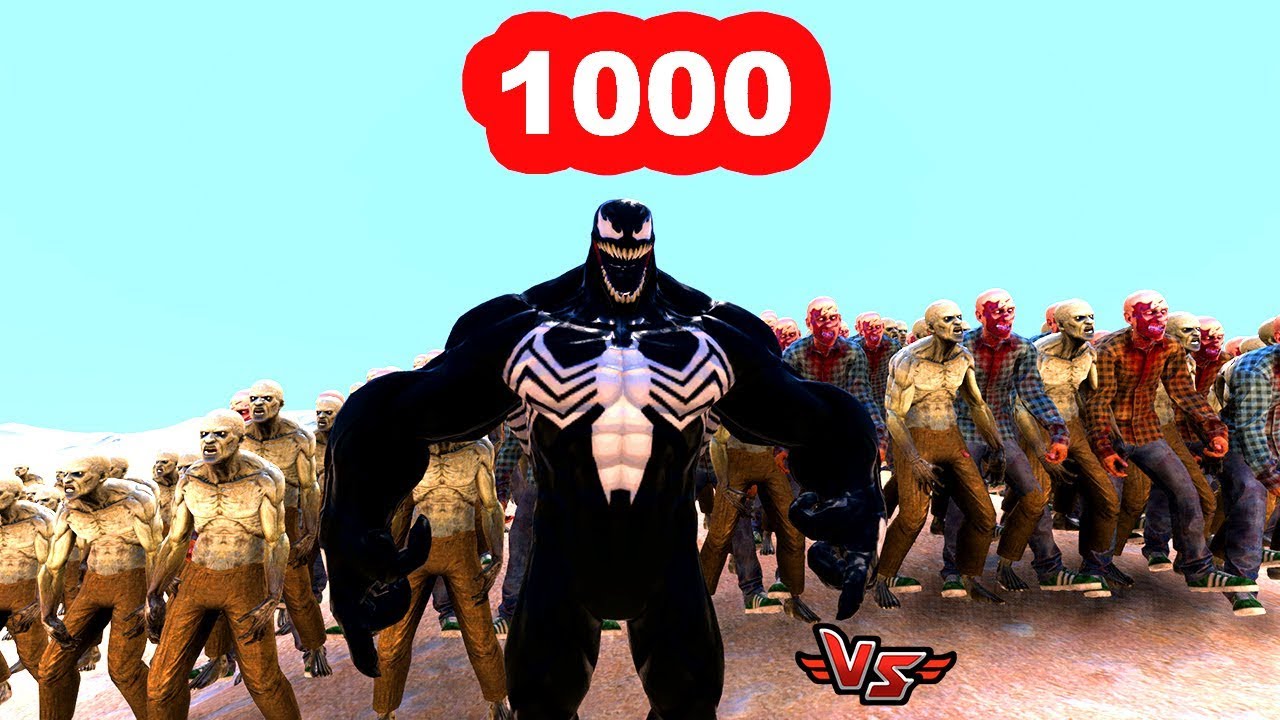 VENOM VS ZOMBİK 😱 - Süper Kahraman Kapışmaları