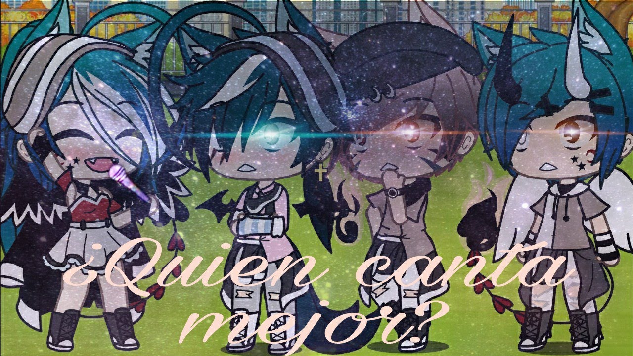 🎤🎶📸 ¿ Quien canta mejor ? 📸🎶🎤 meme gacha life