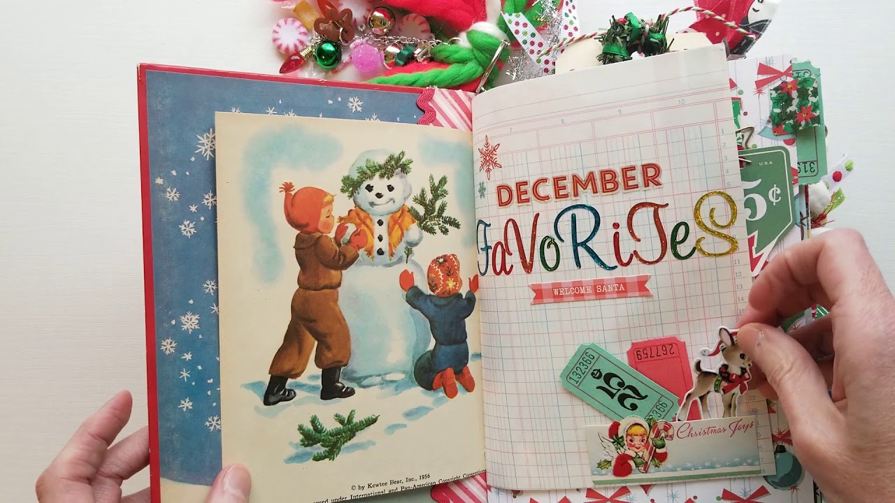 Completed Christmas Junk Journal Flip-Through 2019!