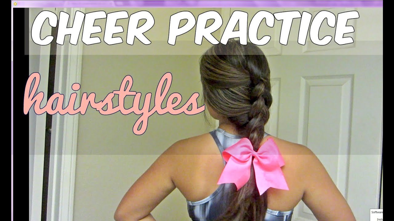 5 basic cheer hairstyles!