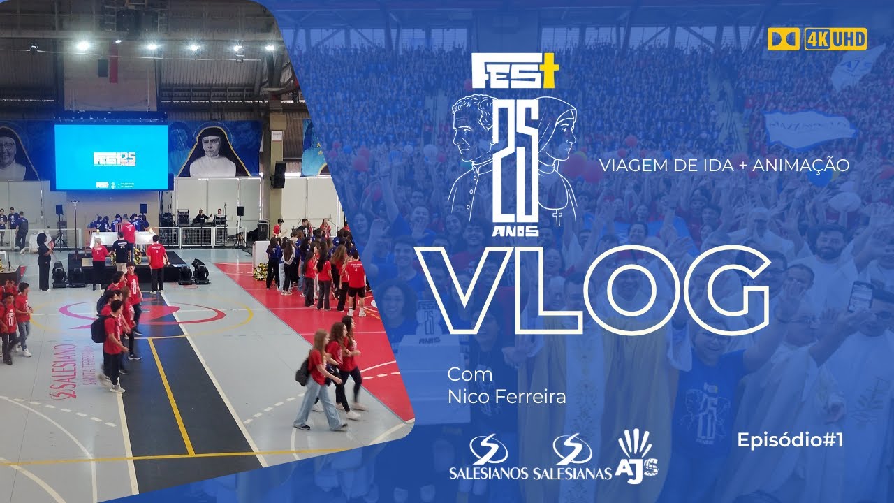 FEST 25 Anos | Viagem de ida + Animação | EP. 1 | Vlog