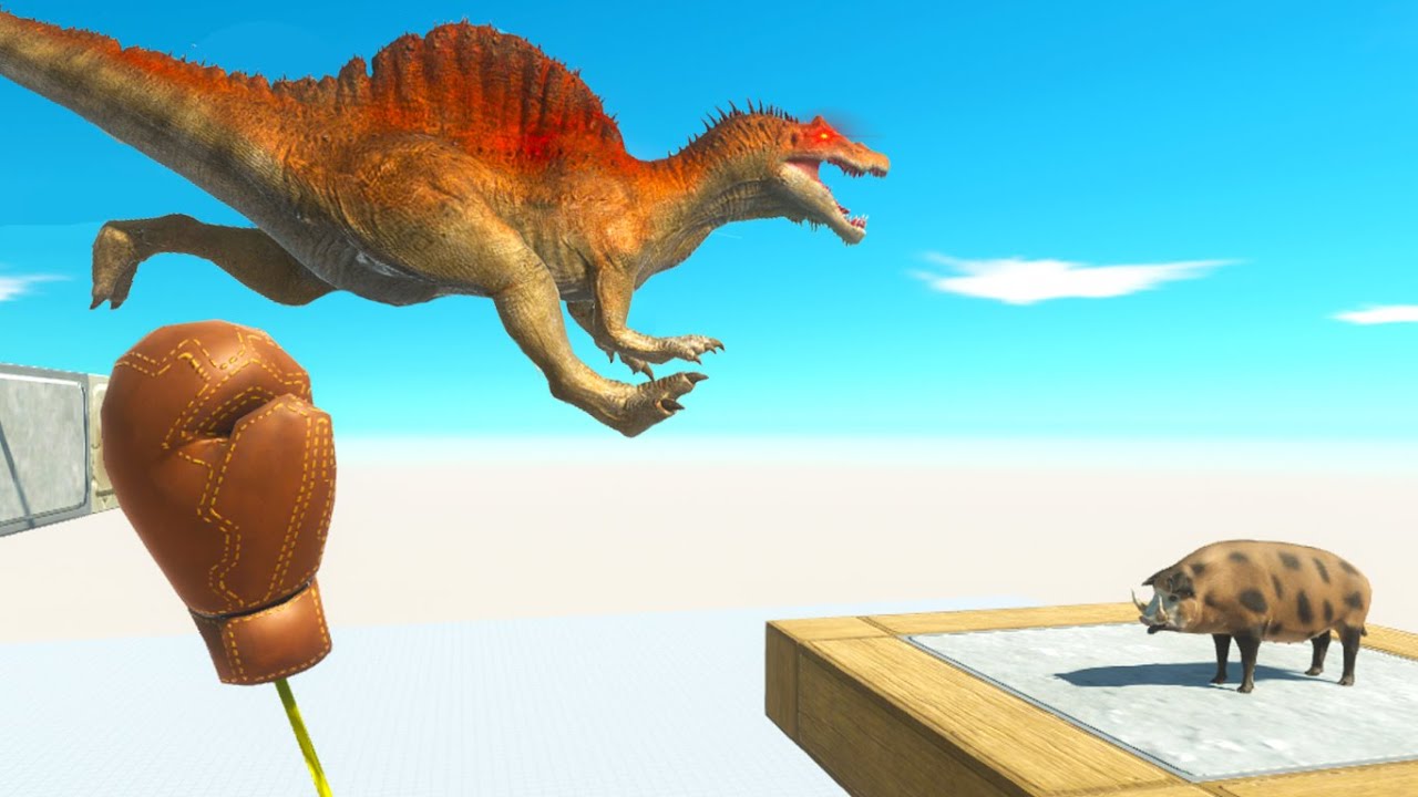 Trap Boxing Gloves One Hit Kill | Animal Revolt Battle Simulator