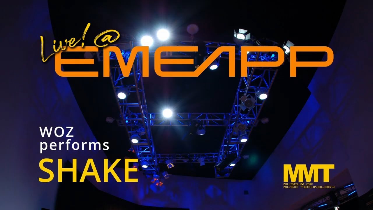 Live!@EMEAPP featuring WOZ performing his composition, 