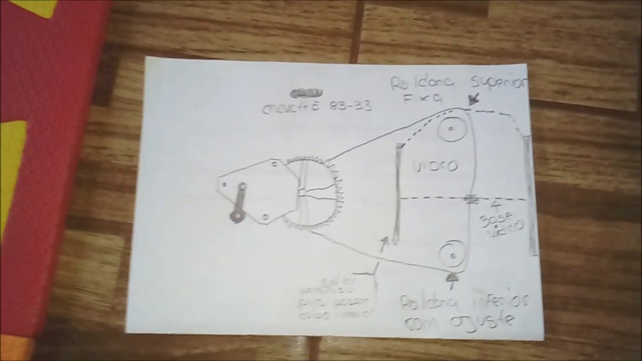 Colocando máquina de vidro em chevette 83-93