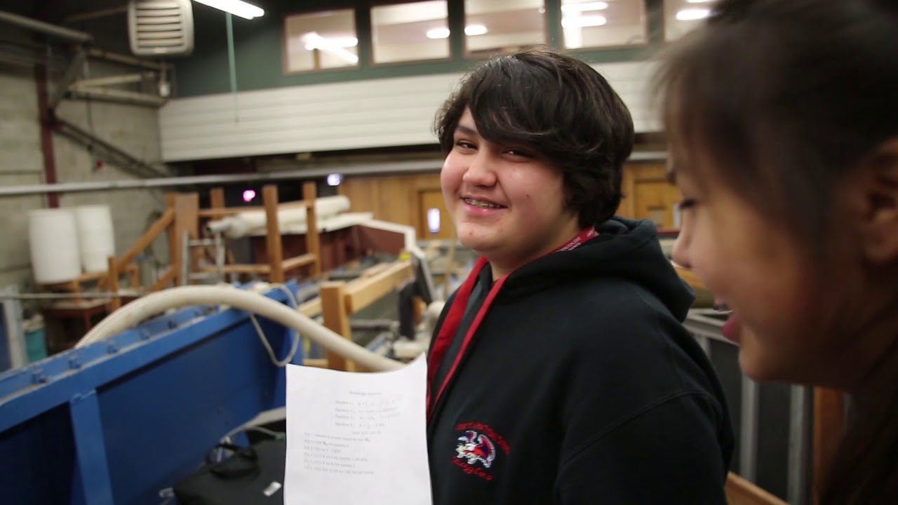 Tribal schools research fish barriers
