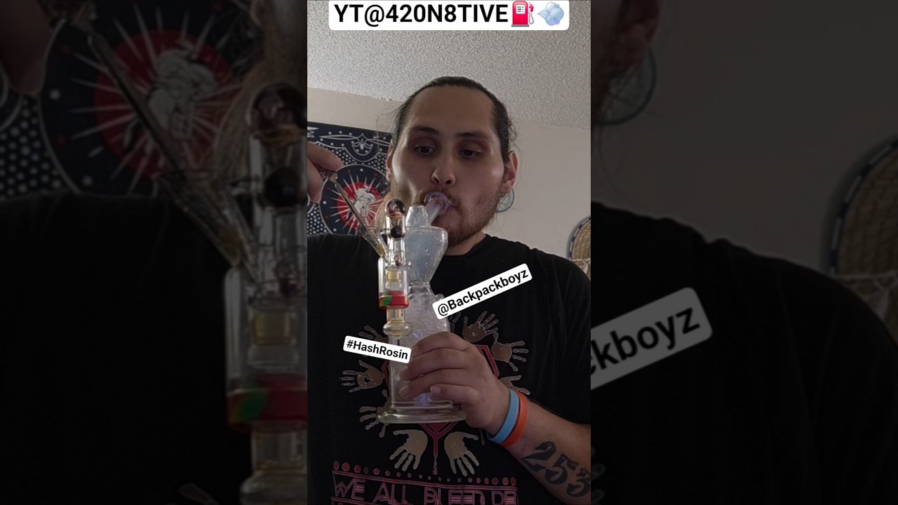 #HashRosin & #Backpackboyz with @GiliGlass #420 #viral #fypviral #high #highlife #nativeyoutuber