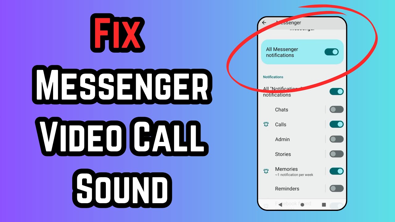 Устранение проблем со звуком видеозвонков в Messenger на вашем телефоне Android