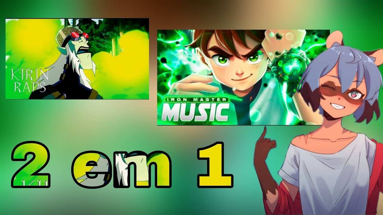 BNA react Rap do Doutor Animal & Ben 10 | 2 em 1  (Kirin Raps & Iron Master)