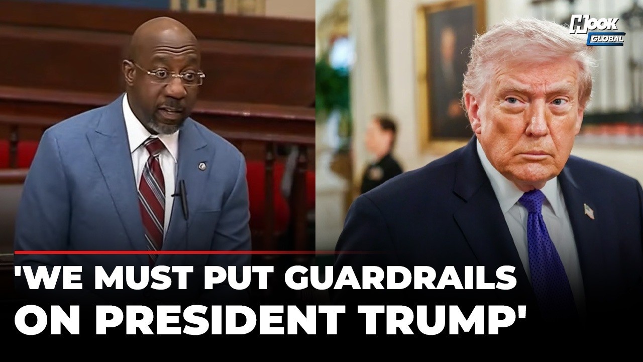 'He Is Out Of Control': Democrat Warnock Explosive Speech On Trump Over Iran War | US News