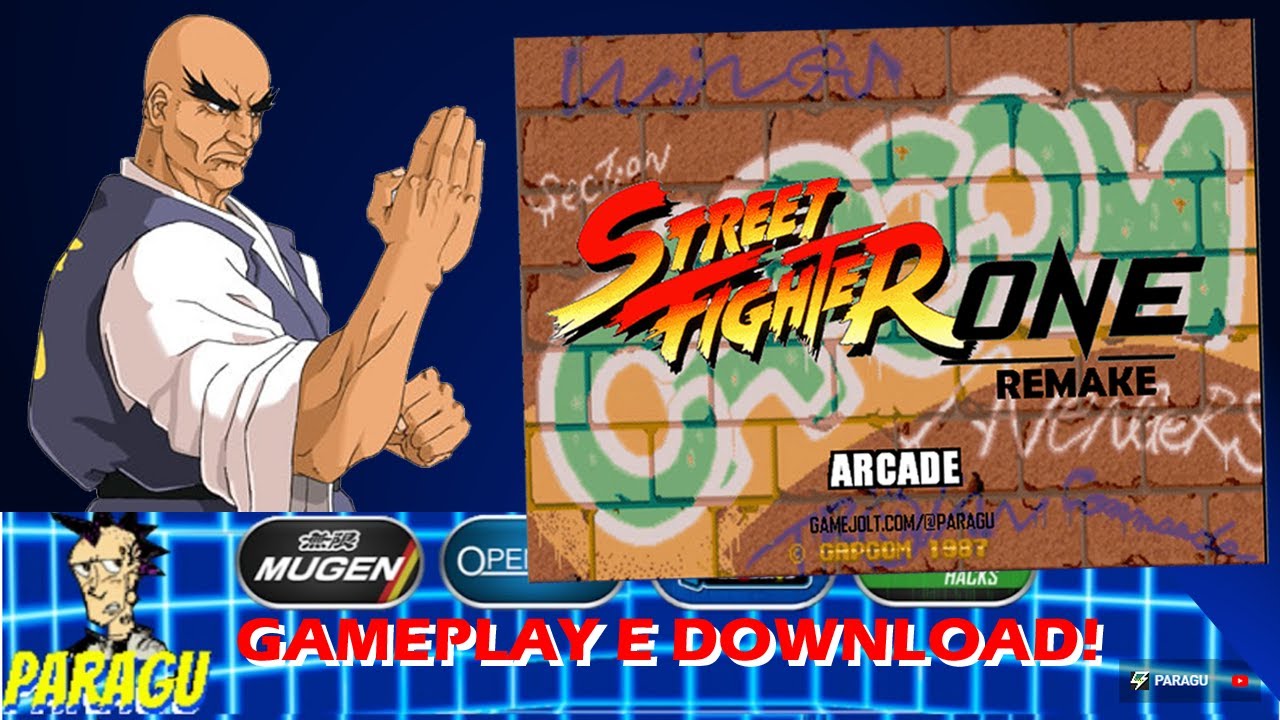 STREET FIGHTER ONE Remake [UPDATE] RETSU Gameplay | FULLGAME e DOWNLOAD
