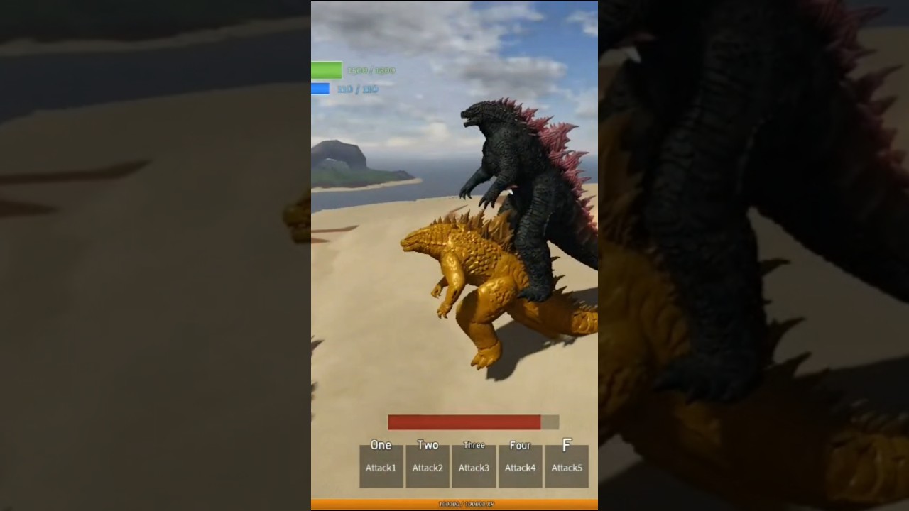 Stealing the Evolved Godzilla remodel Age Of Titans Roblox #godzilla #kaiju #ageoftitans #roblox