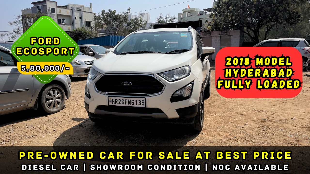 002 Well Maintained Ford EcoSport 2018 | Best Deal | Unpopular Cars