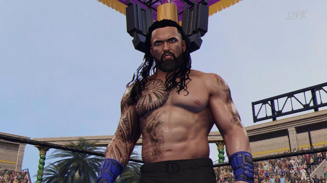 WWE 2K25_King Alpha Lion vs. Gene