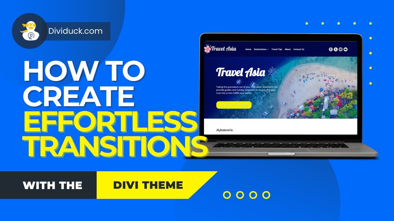 Create STUNNING Seamless Scroll Transitions in Divi (Overlaps & Sticky)