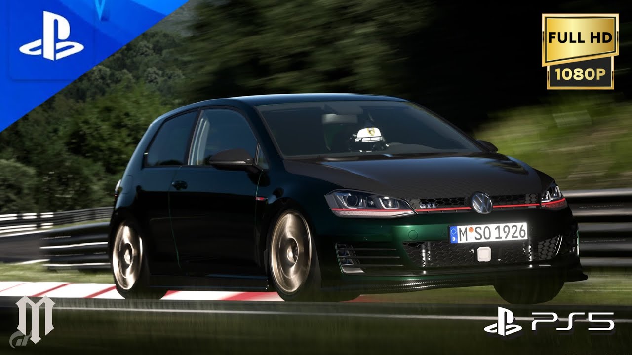 (PS5) GRAN TURISMO 7 - GAMEPLAY VOLKSWAGEN GOLF GTI - NÜRBURGRING (1080P FULL HD 60FPS)