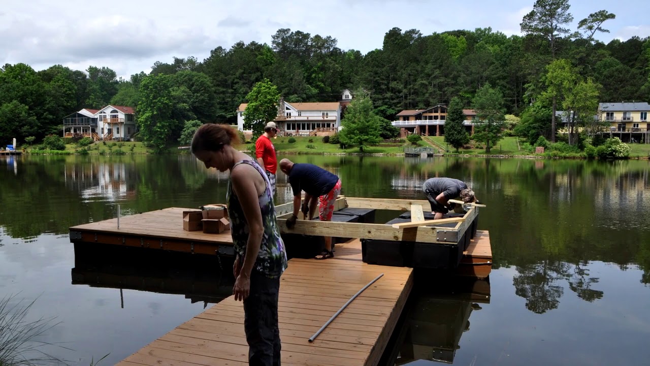 Floating Dock Build