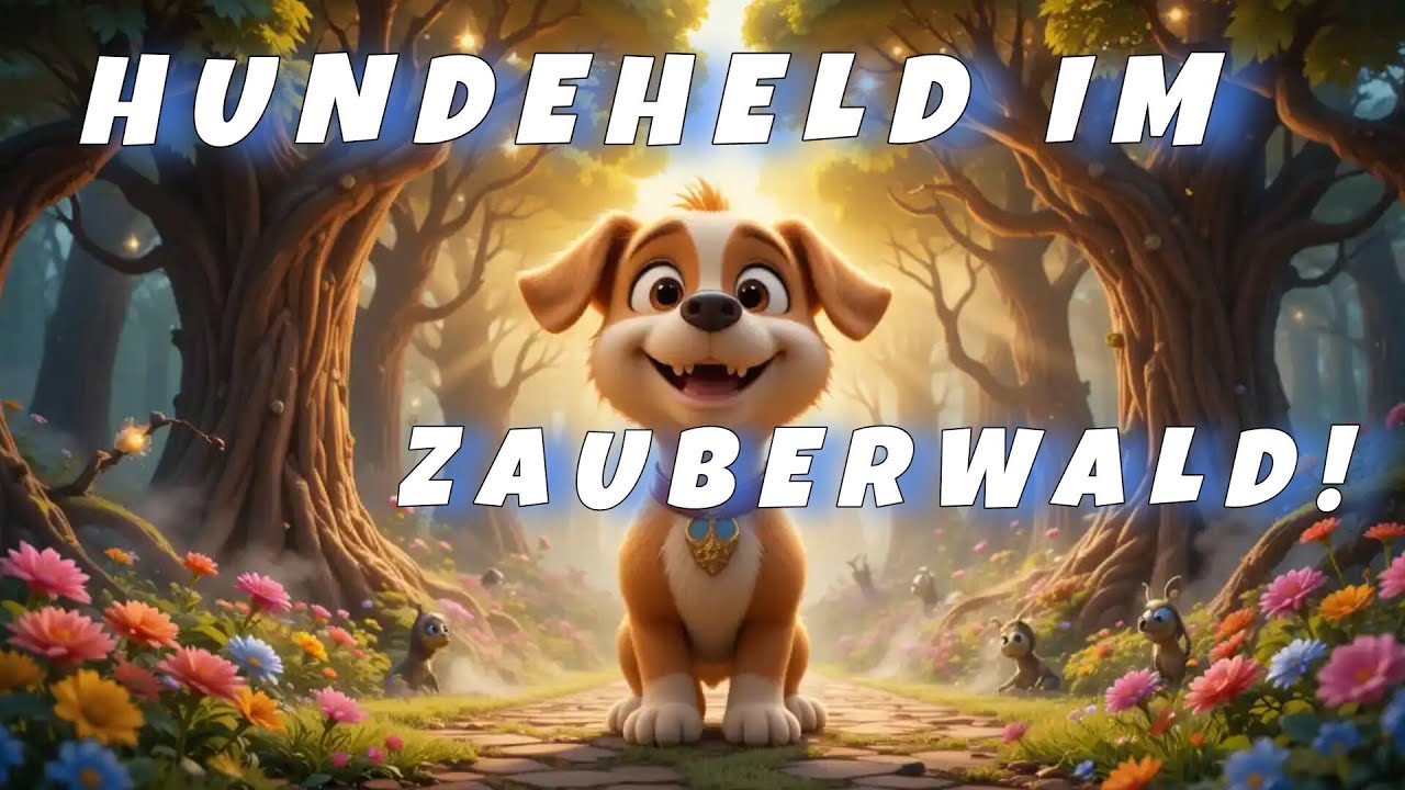 🐕Max, der mutige Waldhüter: Das Geheimnis der magischen Quelle