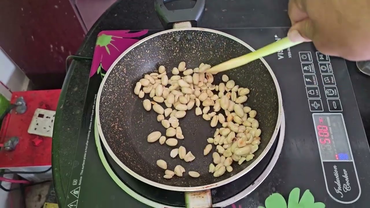 শাহী বাদাম ফ্রাই - Crispy Shahi Roasted Nuts in 5 Minutes  | Healthy & Yummy Snack.