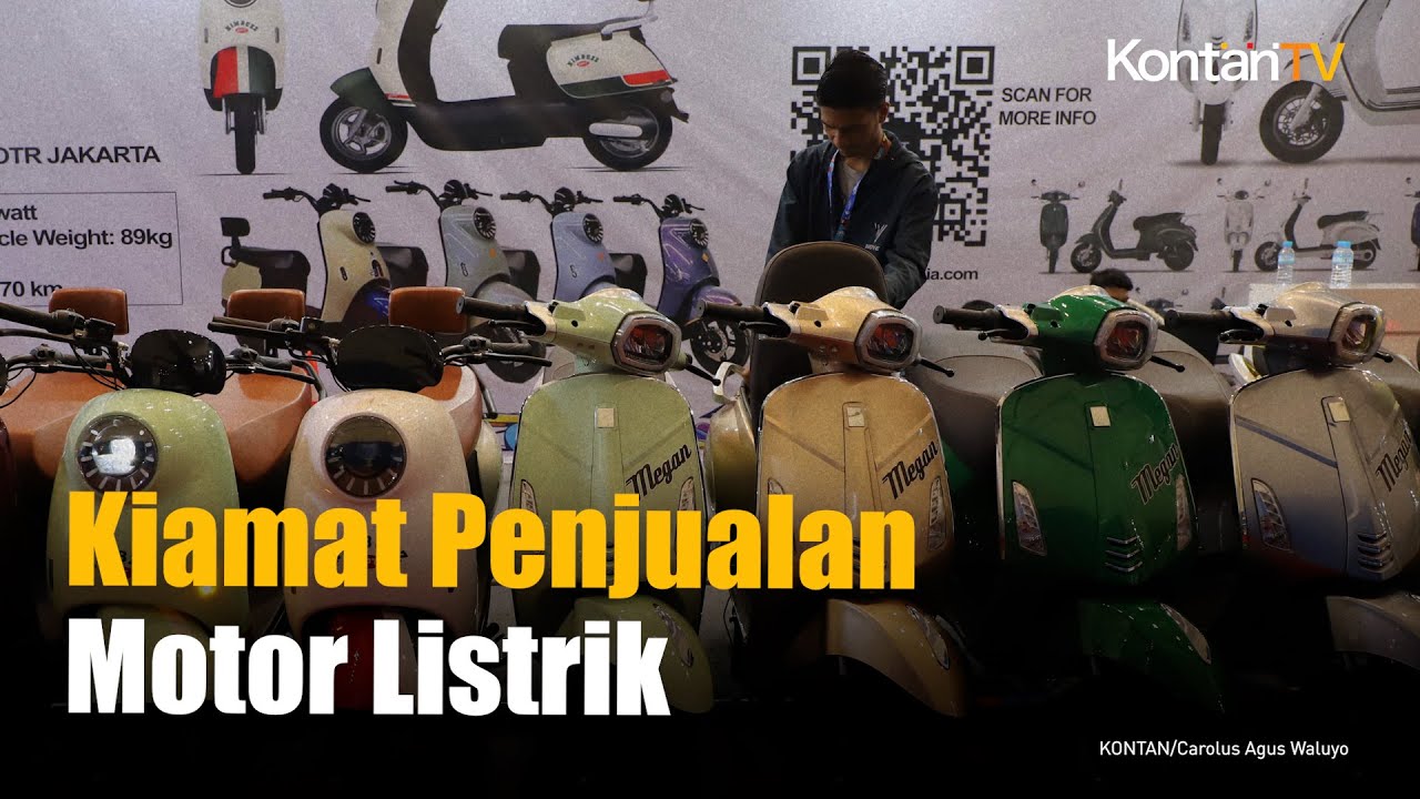 Penjualan Motor Listrik Turun Drastis hingga Pertengahan 2025, Ini Akibatnya