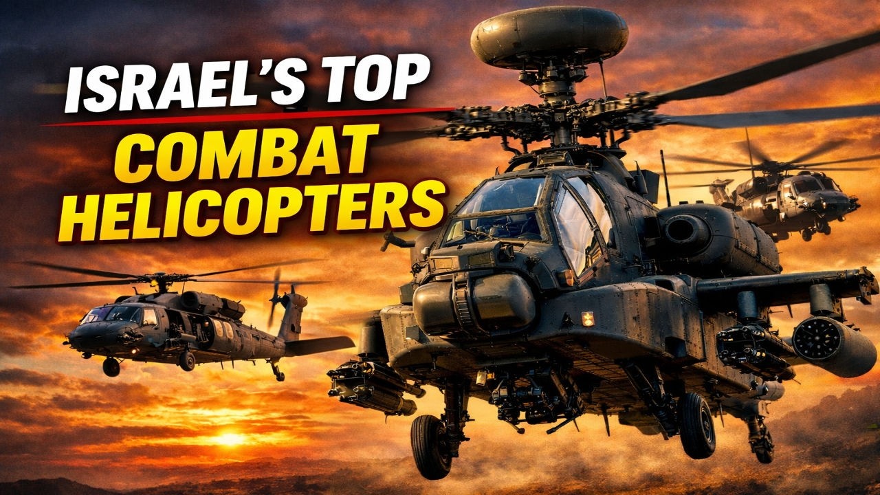 Top Israeli Military Helicopters Revealed