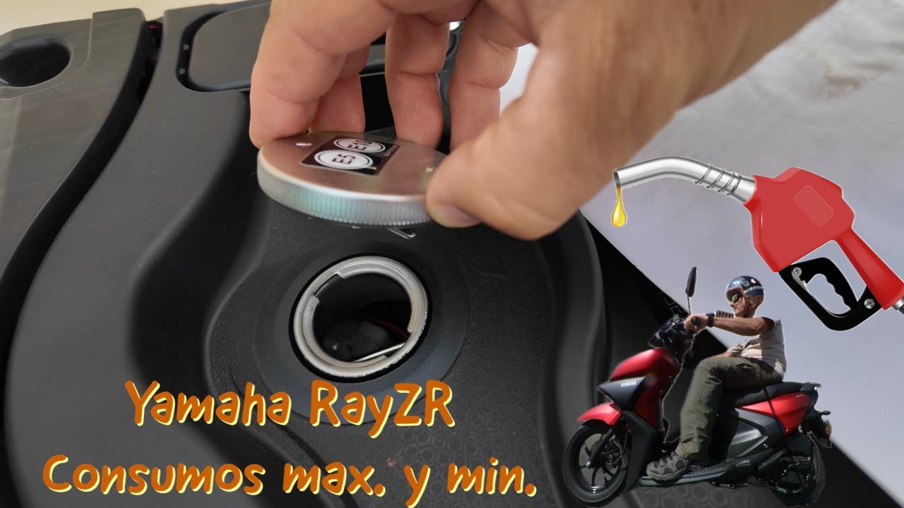 Yamaha RayZR 125 Prueba de consumos