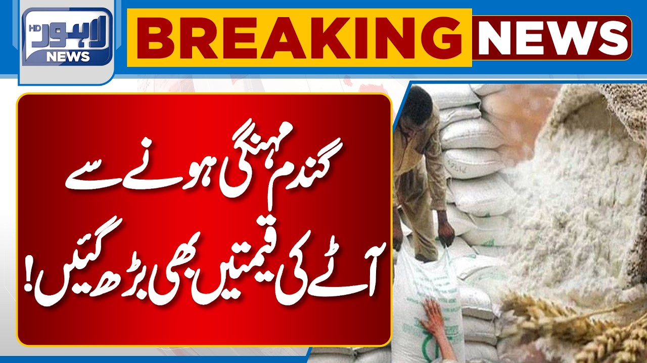 Wheat Price Surge in Pakistan | Flour Prices Increase Across Markets | Lahore News HD