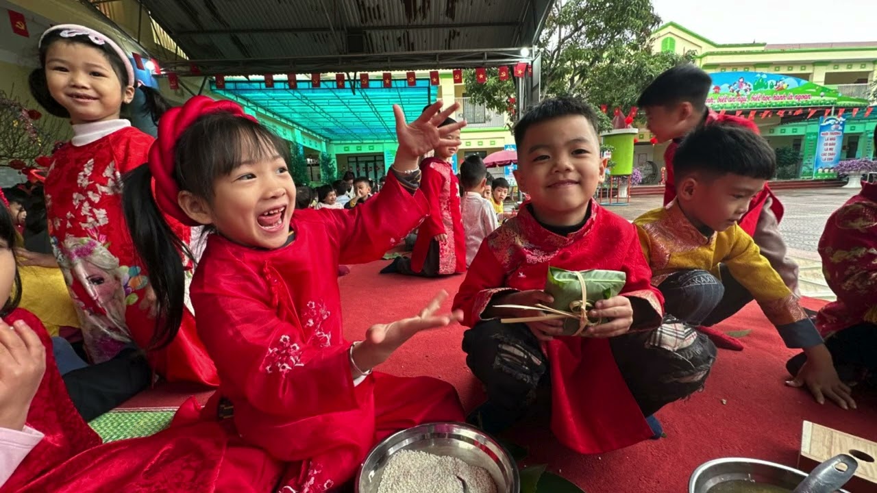 🌸 HOẠT ĐỘNG TRẢI NGHIỆM: GÓI BÁNH CHƯNG – GÌN GIỮ NÉT ĐẸP TRUYỀN THỐNG 🌸 LỚP 5T2
