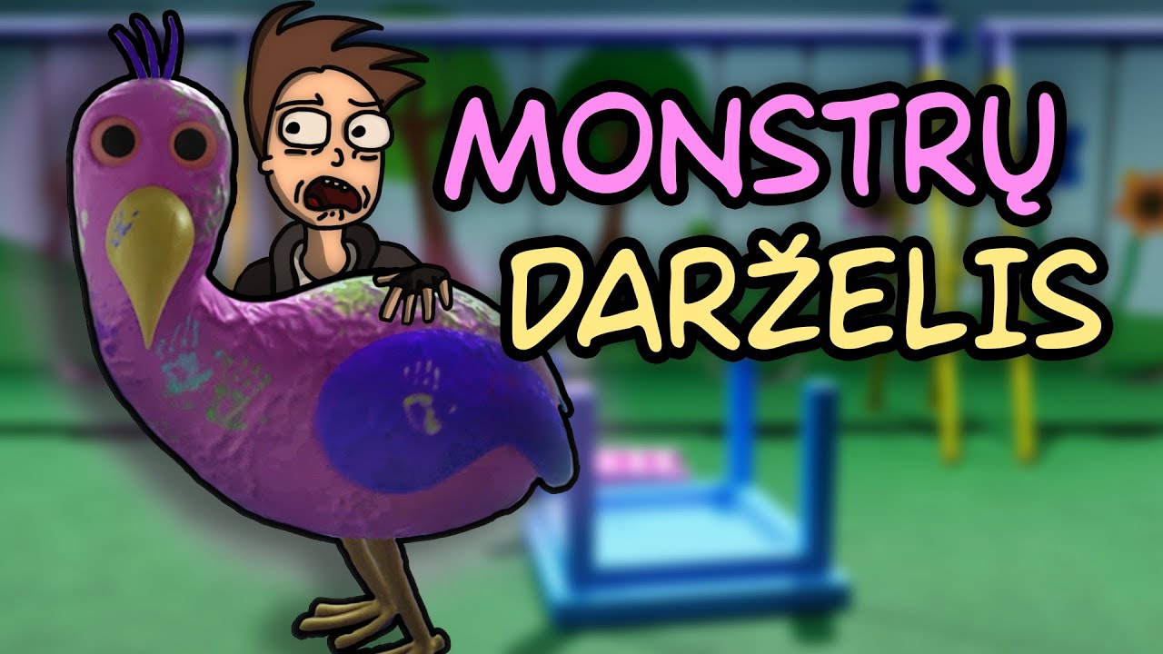 RGB MONSTRŲ DARŽELIS!