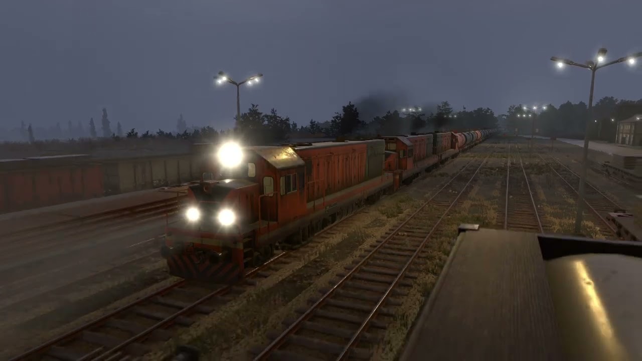 Derail Valley Long Hazmat Train Short Hillclimb