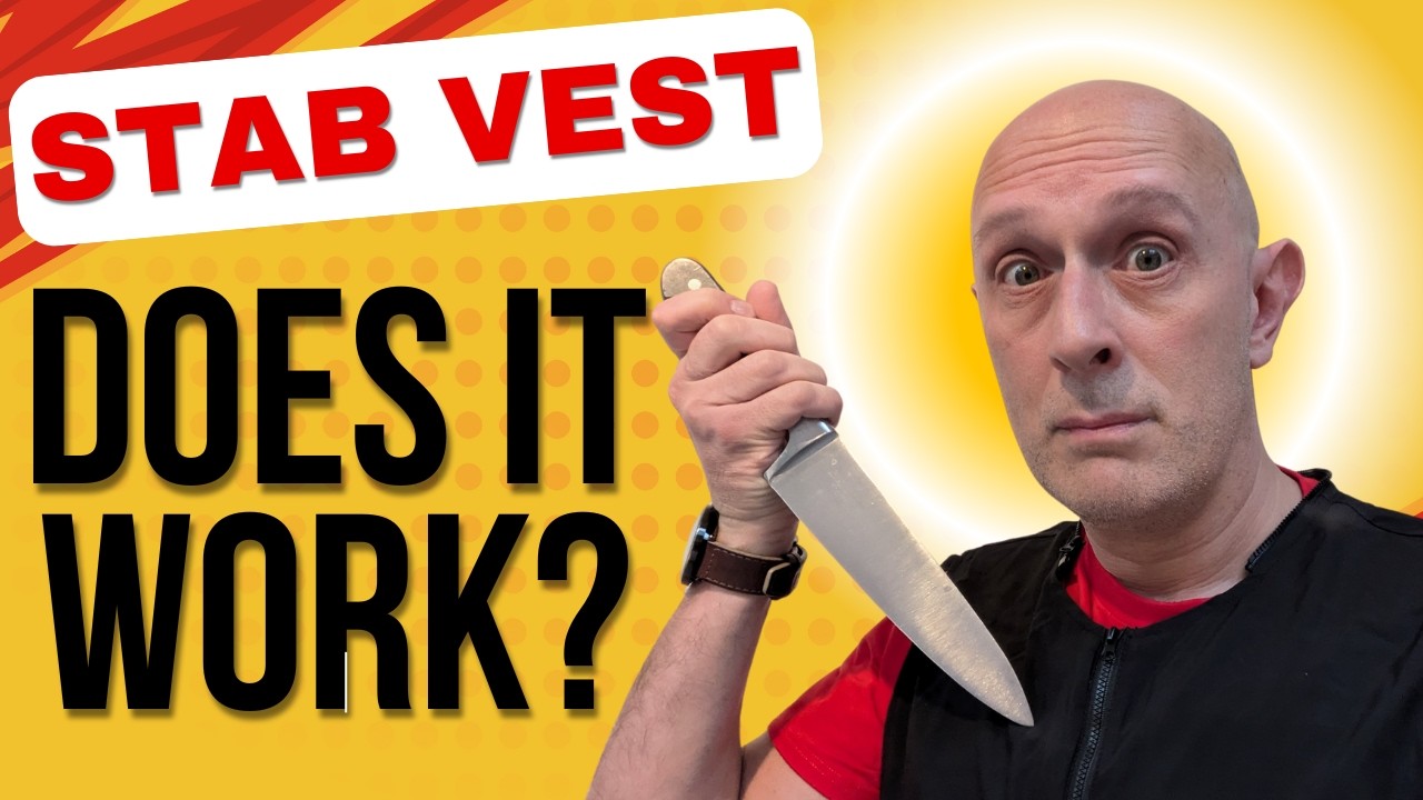 Does Modern Anti-Knife Stab Armor ACTUALLY WORK? I TESTED IT