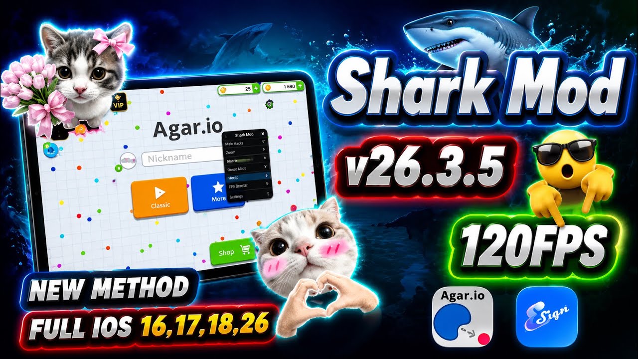AGARIO MOD MENU 26.3.5 AGARIO MACRO ZOOM TUTORIAL IOS SCARLET ESIGN KSING (AGARIO MOBILE) 🍪