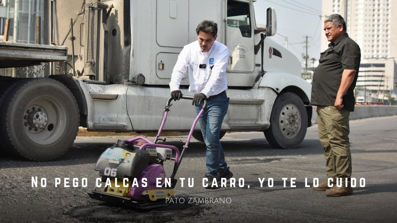 No pego calcas en tu carro. Yo te cuido tu carro.